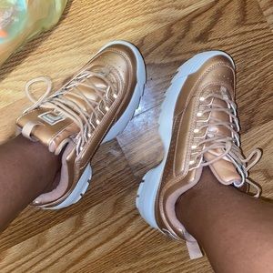 Fila disrupters lightly worn